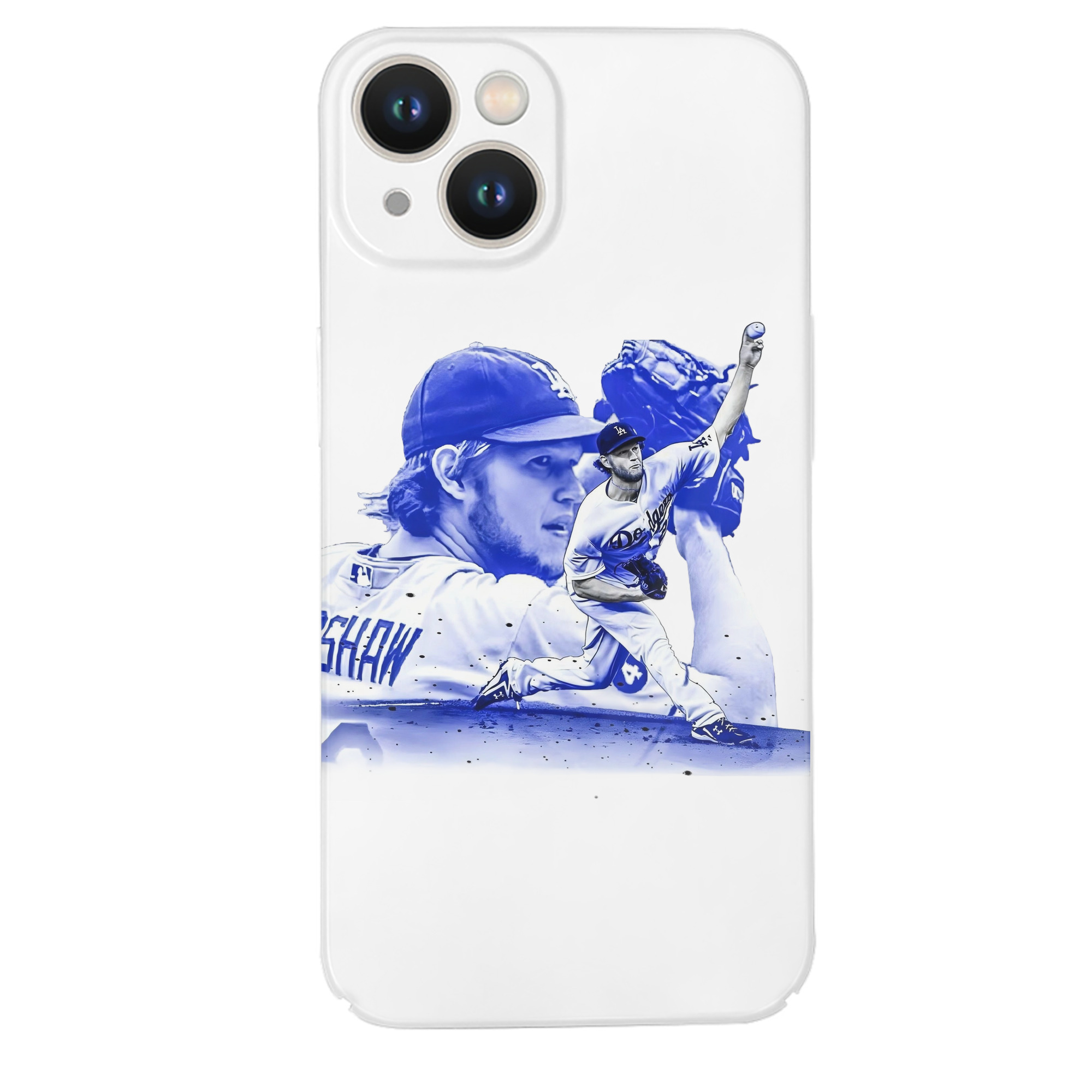 Clayton Kershaw 3 IPhone 14 Series Full-Cover Hard Case – Shockproof With Raised Camera Protection – Precise Cutouts, Wireless Charging Compatible – Durable, Anti-Yellowing, Easy To Clean